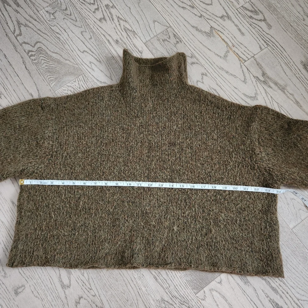 Zara Brown Turtleneck Sweater - Picture 8 of 9
